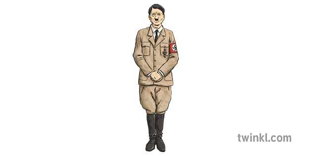 Adolf Hitler Dibujo - Twinkl