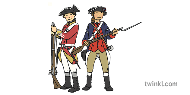 American Revolution Illustration -