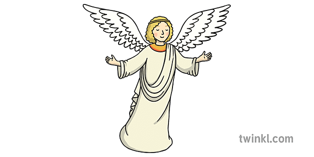 Angel Gabriel 1 Illustration - Twinkl