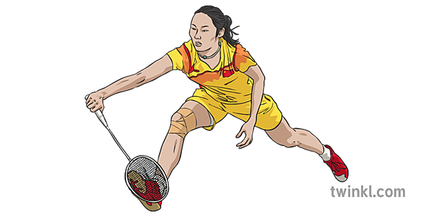 Badminton Player Wang Yihan - Twinkl
