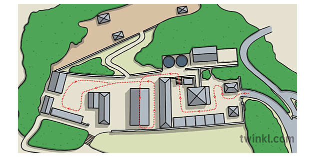 Chatsworth Farmyard Map 