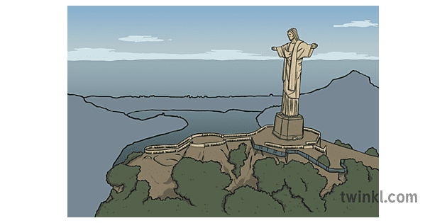 Christ the Redeemer Illustration - Twinkl
