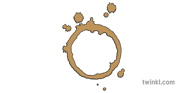 فنجان القهوة الدائري Illustration Twinkl