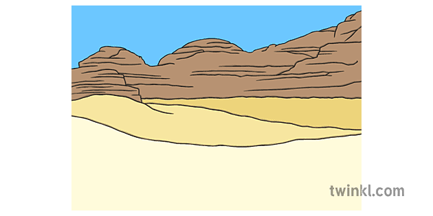沙漠背景01 Illustration Twinkl