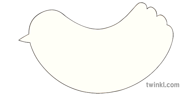 Dove of Peace Craft Template Illustration - Twinkl