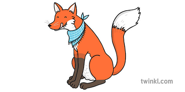 Foxy Loxy Illustration Twinkl