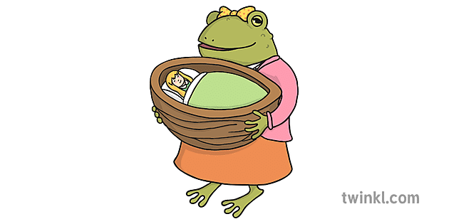 Frog Kidnapping Thumbelina Illustration - Twinkl