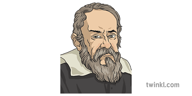 Galileo Galilei Ilustracion Twinkl
