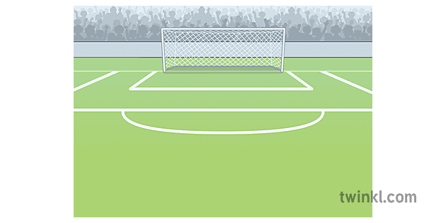 Goal Stadium Background Colour Lines Ver 1 Ilustracion Twinkl