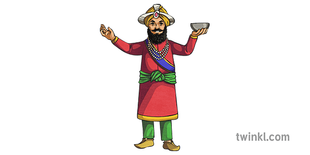Guru Gobind Singh 2 Illustration - Twinkl