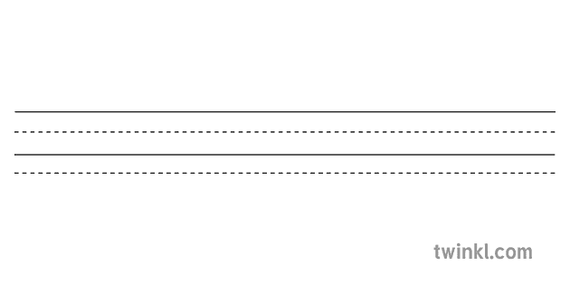 Handwriting Lines Stick and Ball Portrait 1 - Twinkl