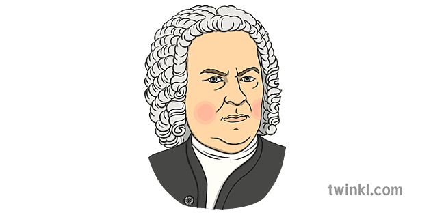 Johann Sebastian Bach رسم Twinkl