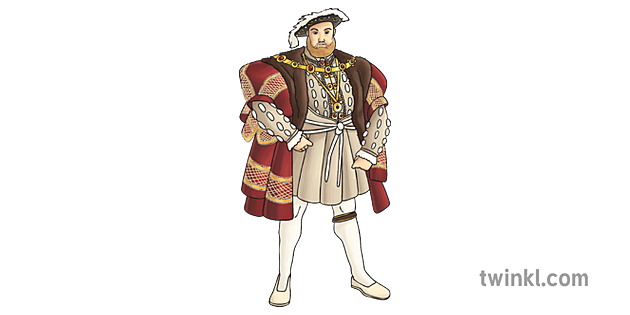King Henry Viii Illustration - Twinkl