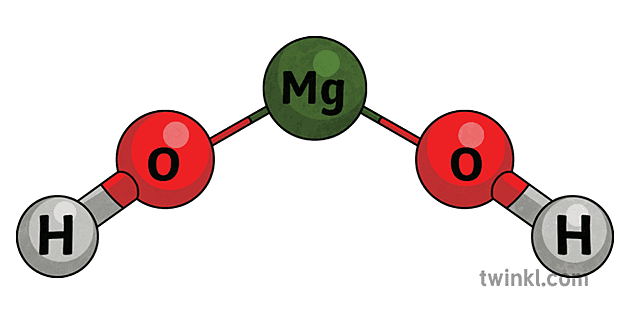 Magnesium Hydroxide Mgoh2 Ver 1 Illustration Twinkl 5221