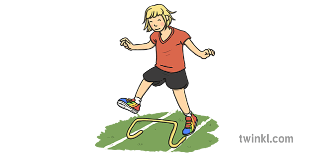 Mini Hurdles Race Illustration - Twinkl Mini Hurdles Race Illustration - Twinkl