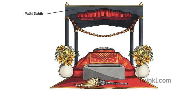 palki sahib Illustration - Twinkl