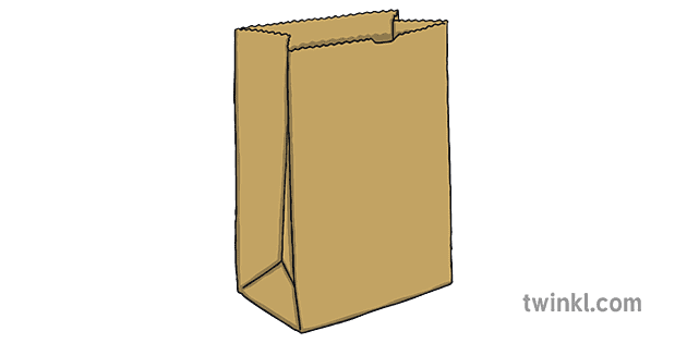 Paper Bag 1 Illustration - Twinkl