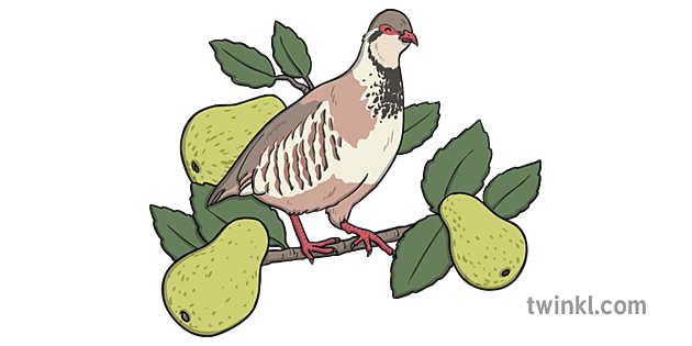 partridge in a pear tree lyrics