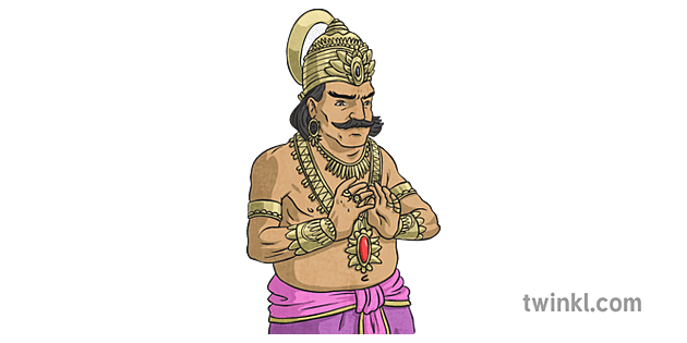 Prahlads Father Illustration - Twinkl Prahlads Father Illustration - Twinkl