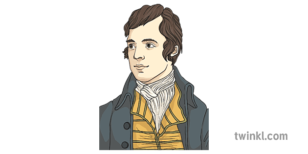 robert burns Illustration - Twinkl