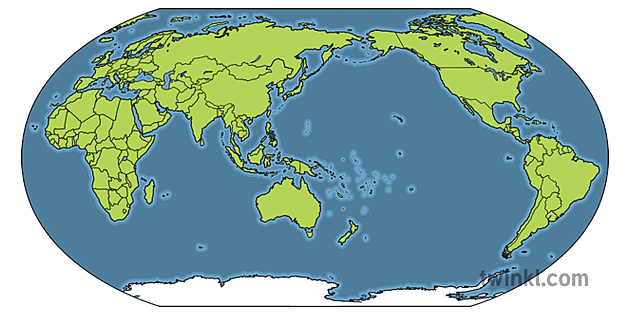 řasa galon Připraveno world map with australia in the middle Převažujte ...