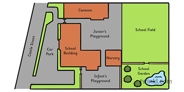 School Plan Illustration Twinkl School Plan Illustration Twinkl