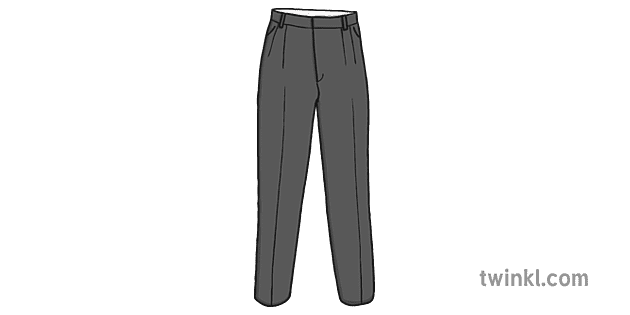 School Trousers Illustration - Twinkl