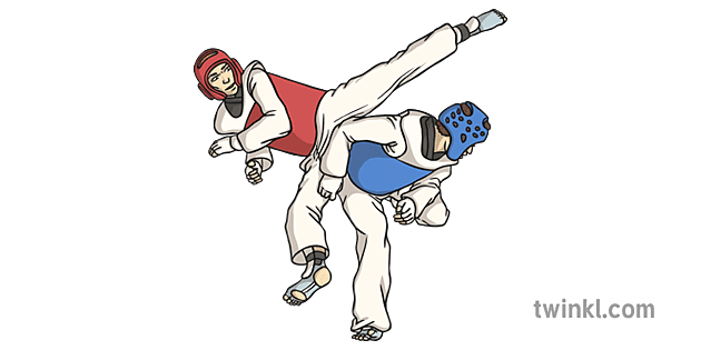 Taekwondo Dibujo - Twinkl