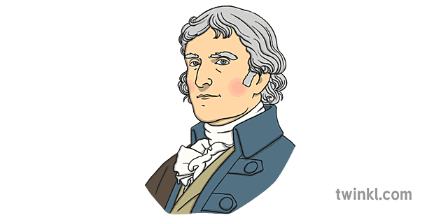 Thomas Jefferson Illustration - Twinkl