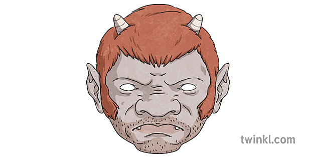 M scara De Troll Illustration Twinkl m-scara-de-troll-illustration-twinkl