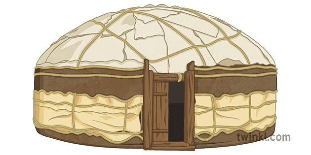 yurt Illustration - Twinkl