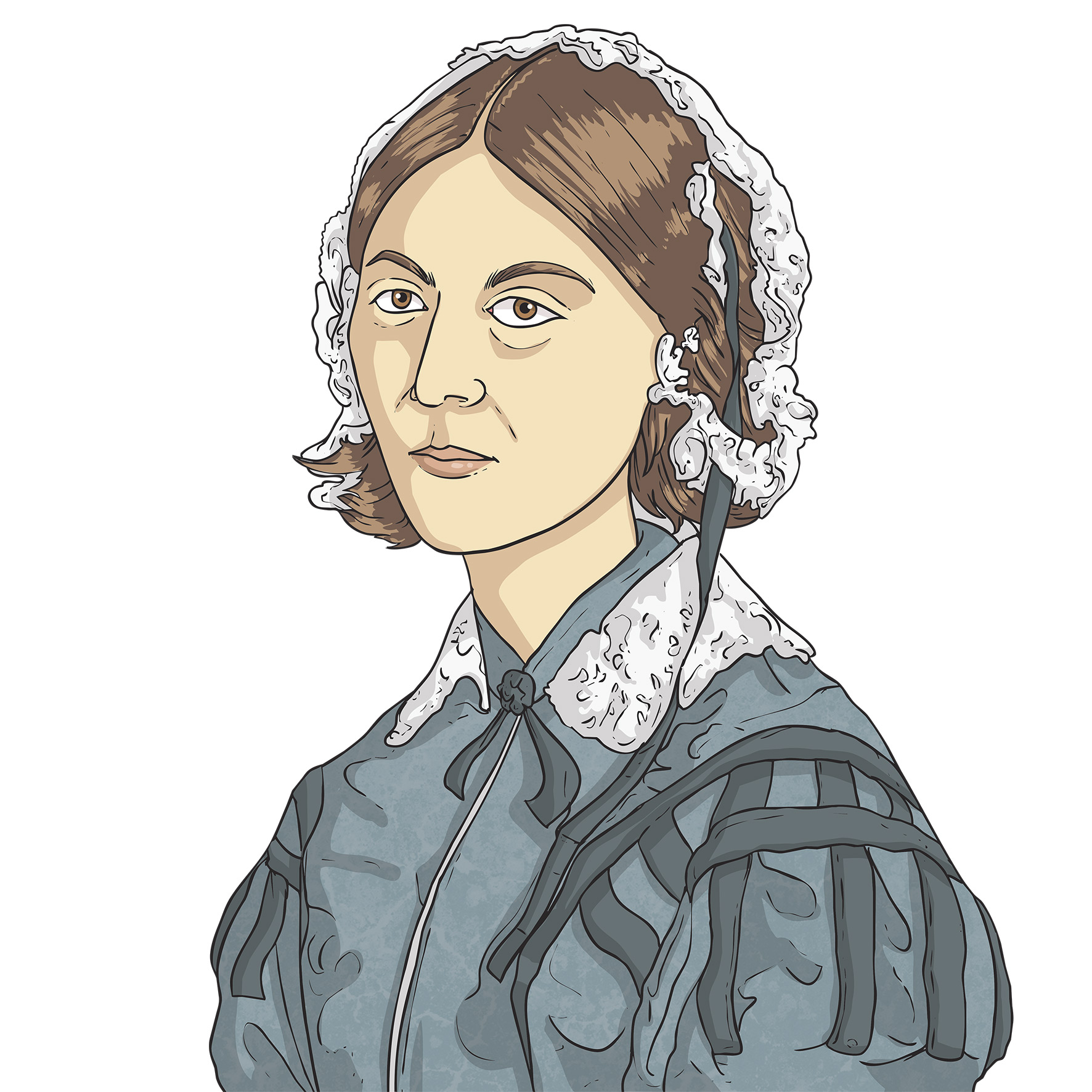 Florence Nightingale as seen in her portraits : with a sketch of