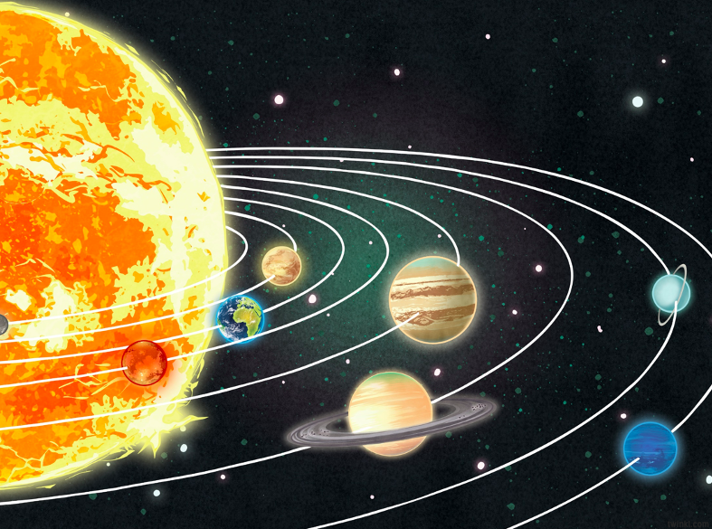 gravity planets solar system