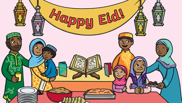 Calendrier de l'Avent Eid Mubarak pour Enfant, Cadeau Musulman