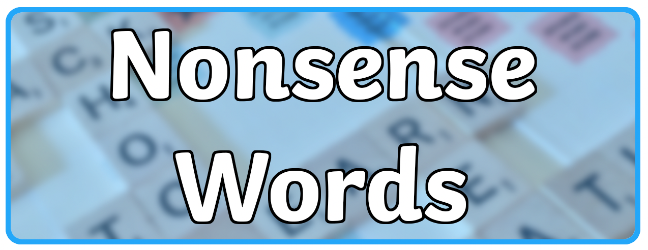 Why we should be using but not teaching nonsense words – The