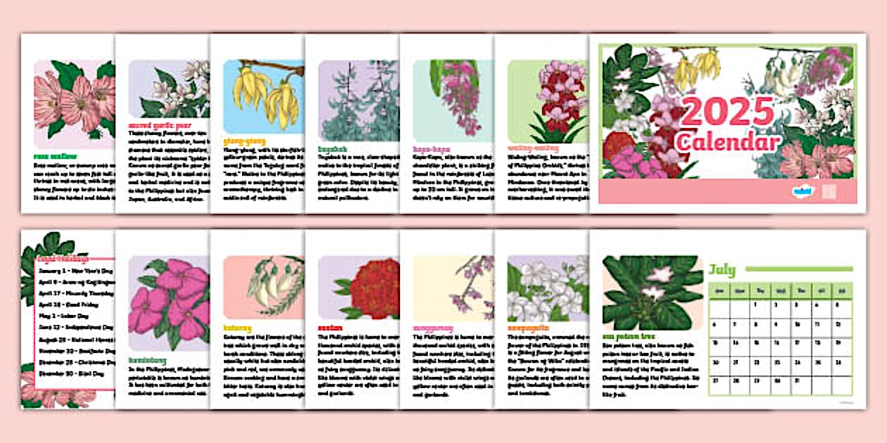 2025 Table Calendar Twinkl (teacher made) Twinkl