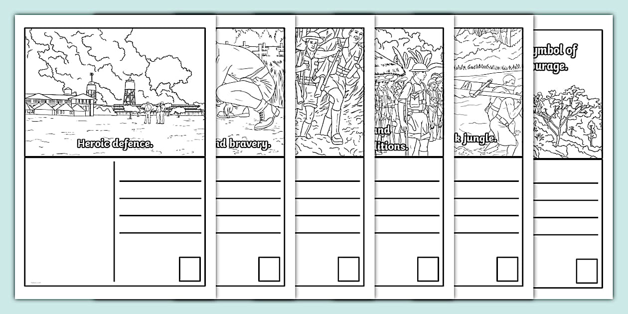 The Kokoda Trail Postcard Set (teacher made) - Twinkl