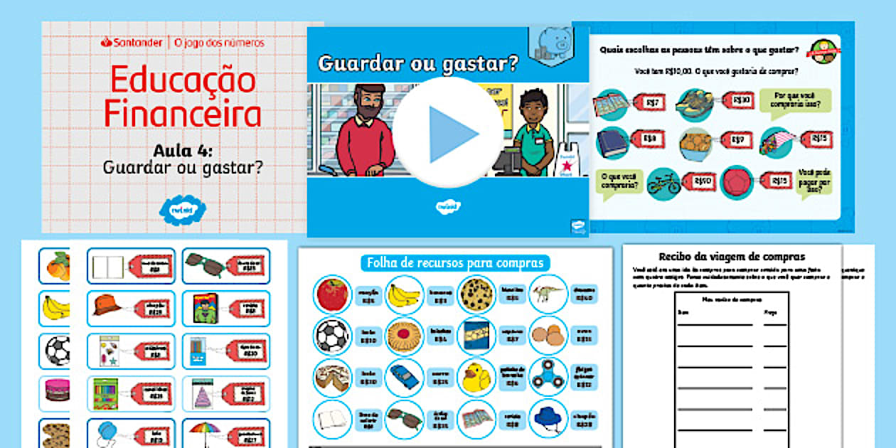 Educação Financeira - A Importância do Dinheiro - Twinkl