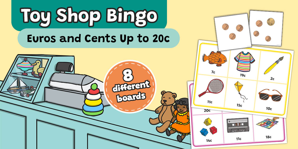 Toy Shop Money Game Bingo Twinkl Learning Resources — free download