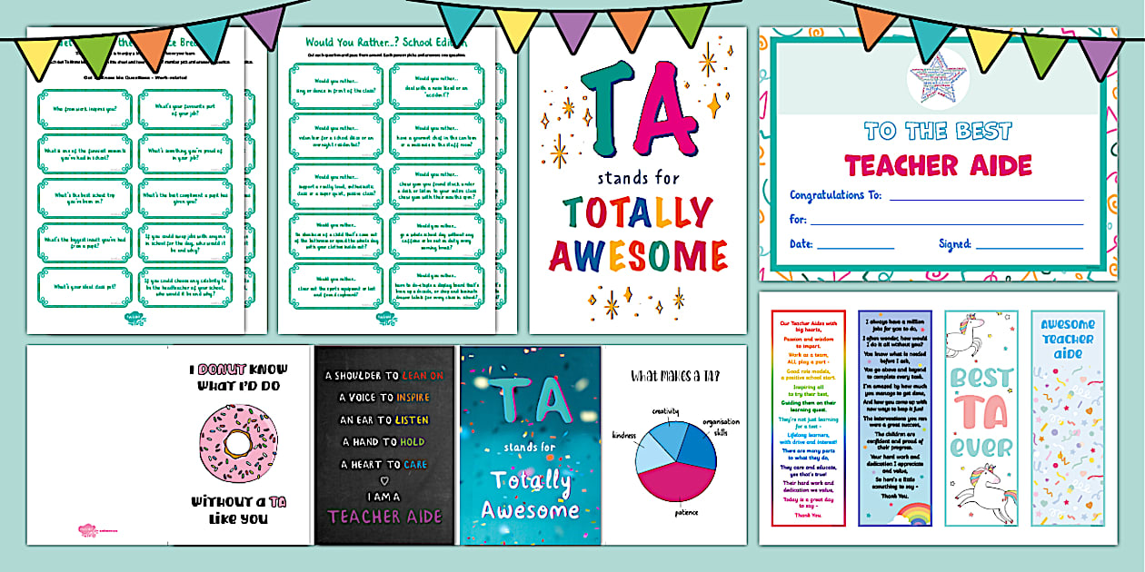 Totally Awesome TA Pack | Twinkl Party