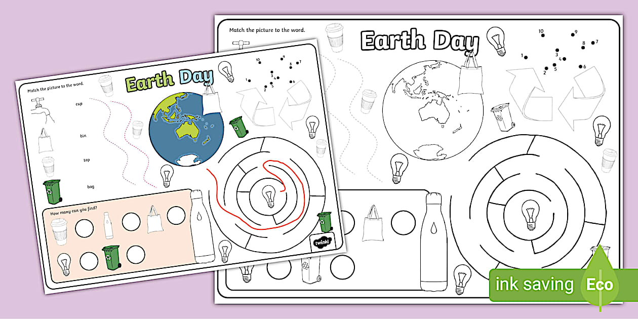 Earth Day Activity Mat (Kindergarten/Foundation)