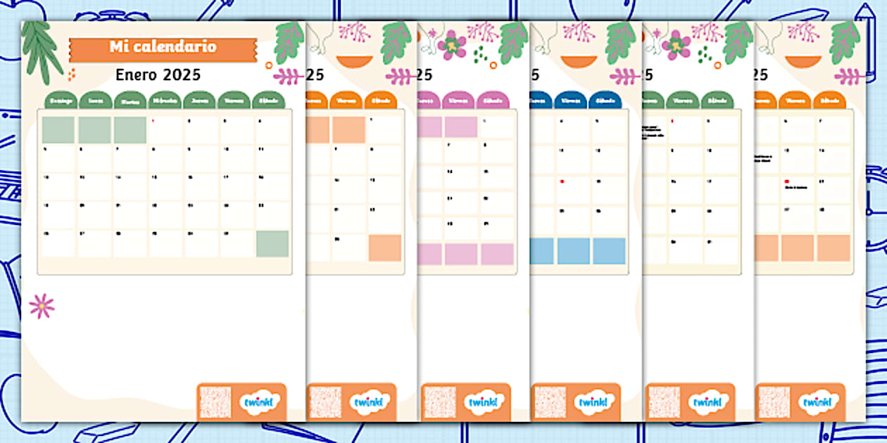 Calendario 2025 argentina 3