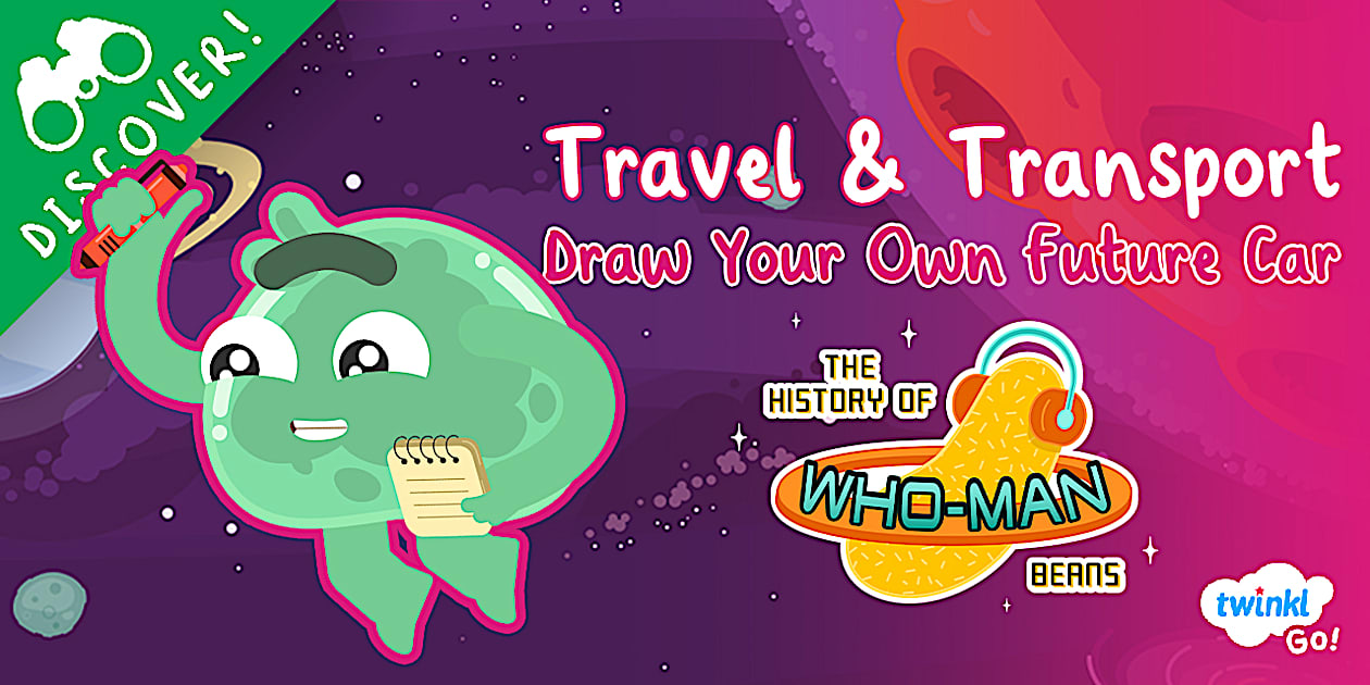 Travel transport with the history of who man beans cars of the future