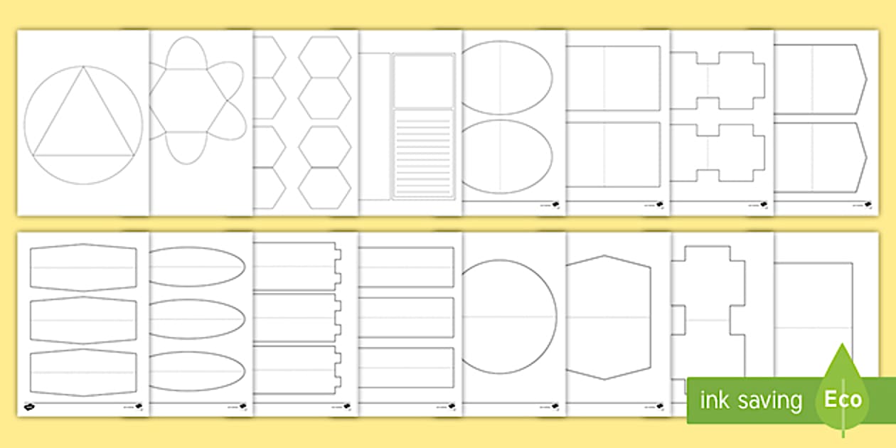 Lapbook Vorlagen Bündel (teacher made) - Twinkl
