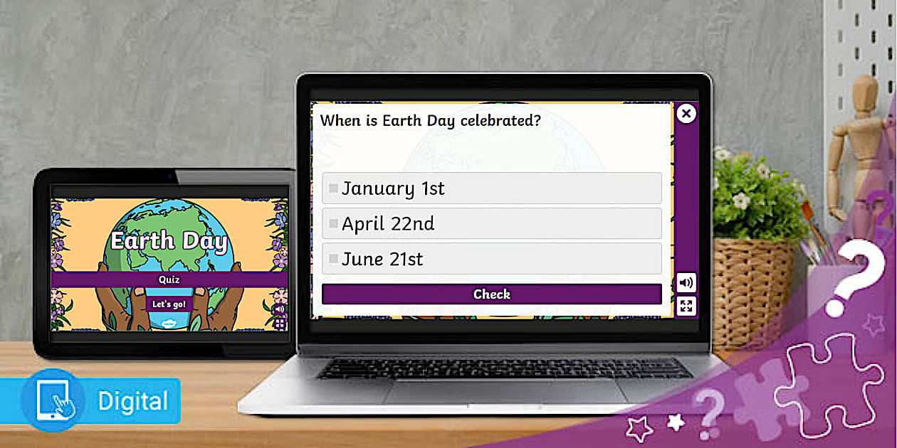 Interactive Earth Day Quiz | Twinkl Go!