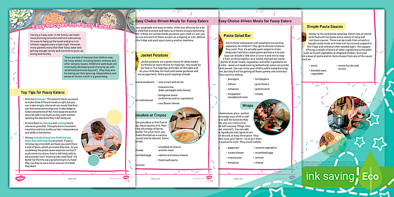 Easy Recipes For Fussy Eaters Hecho Por Educadores easy-recipes-for-fussy-eaters-hecho-por-educadores