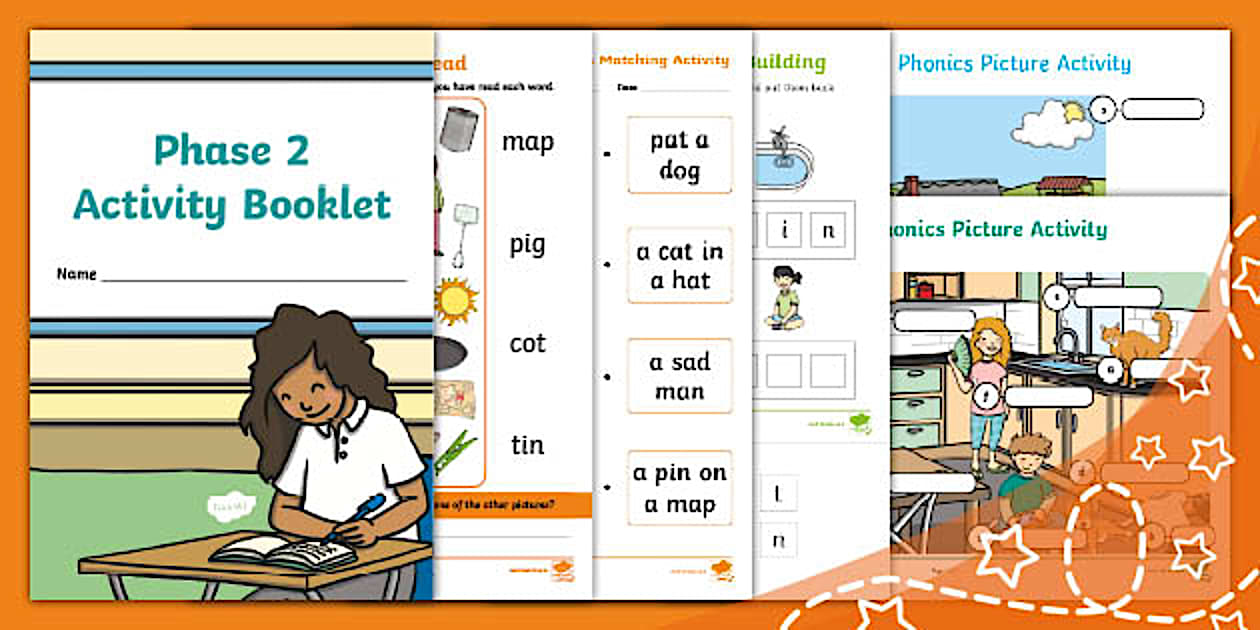 Phase 2 Phonics Resource Pack (teacher made) Twinkl