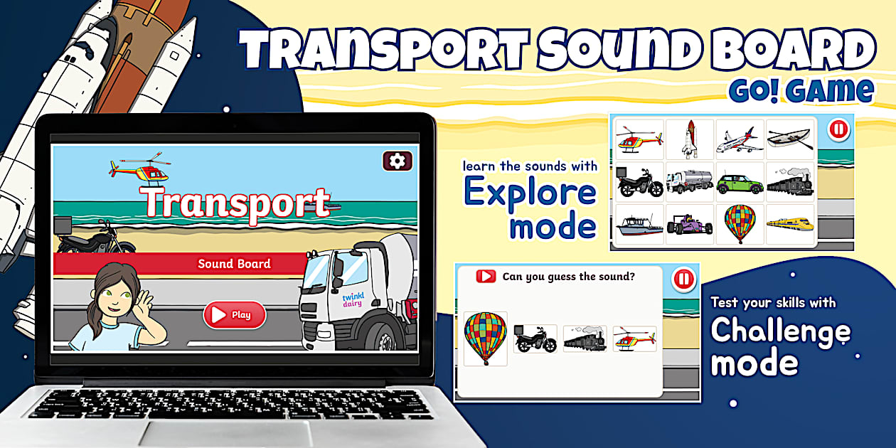 Grade R LS - Term 3 - GO Game - Transport - Sounds