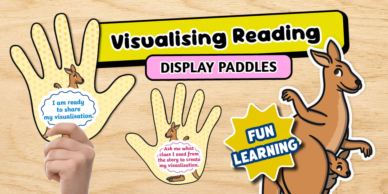 Visualising Reading Student Display Paddles | F-2 Literacy