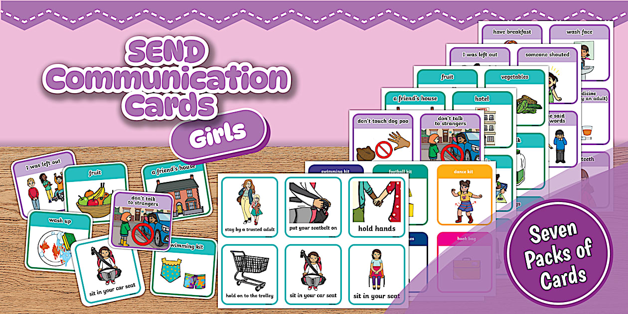 SEND Communication Cards for Effective Communication